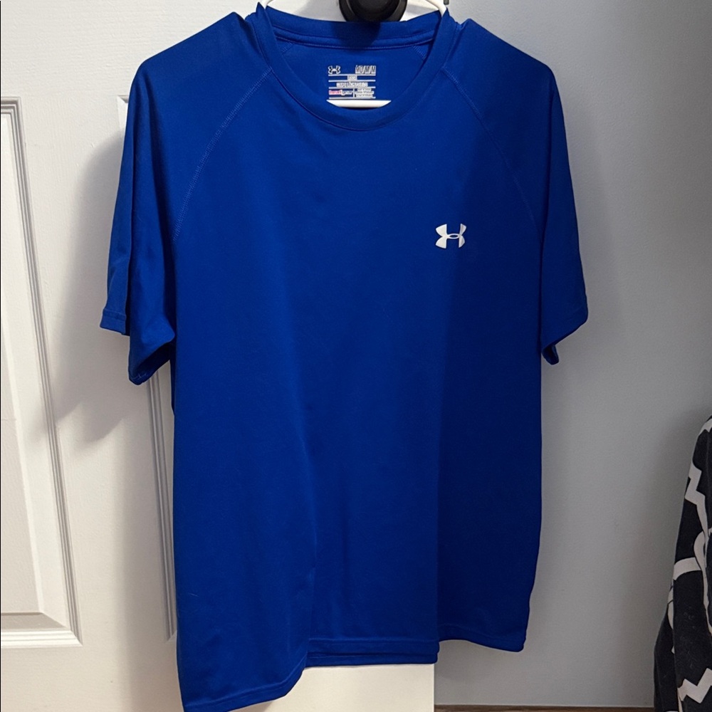 Under Armour Men's Short Sleeve Tee in Vibrant Blue